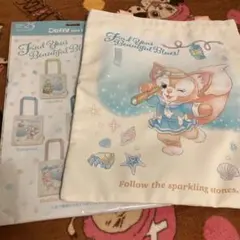 ディズニー　ダッフィー&フレンズ　トートバッグ　リーナベル