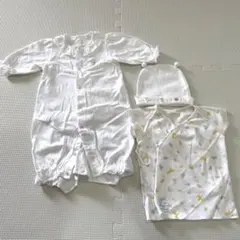 ファミリア　2wayオール　帽子　短肌着