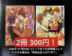 春野アヒル　2冊セット　　BL まとめ売り