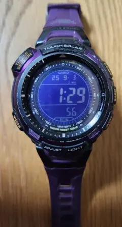 CASIO PRO TREK TOUGH SOLAR パープル