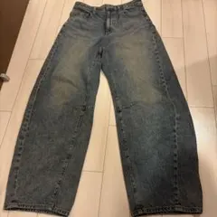 GU バレルレッグジーンズ　Mサイズ　1590円即決