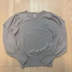 index パフスリーブ ニット　トップス ZARA グレイル　ingin