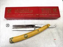 西洋剃刀 ヘンケルス Henckels 本レザー ストレートレザー カミソリ