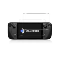 Steam Deck ガラスフィルム さらさら 強化ガラス 液晶保護 2枚 新品