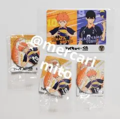 日向 翔陽 影山 飛雄 ハイキュー くら寿司 カード 缶バッジ ビッくらポン