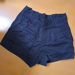 【Emsexcite】Tencel 100% ショートパンツ ネイビー Mサイズのサムネイル