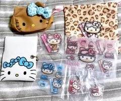 ハローキティ ポーチ&チャーム＆シール 等セット！