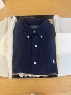 POLO RALPH LAUREN 半袖シャツ ネイビー Mサイズのサムネイル