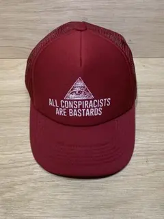 ALL CONSPIRACISTS ARE ロゴ メッシュキャップ