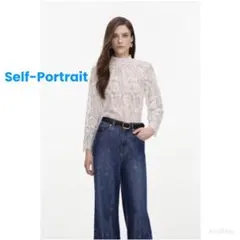 ❇️Selfportrait正規26春新セルフポートレート花柄レースブラウスのサムネイル