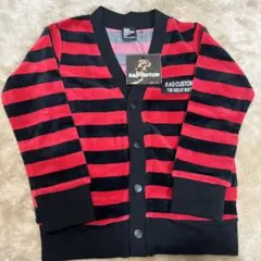 RAD CUSTOM☆ベロア カーディガン 100