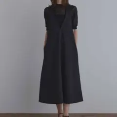 LE PHIL ライトツイルジャンパースカート