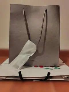 SAMANTHAVEGA シルバー トートバッグ