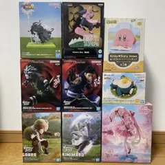 カービィ等　プライズフィギュアまとめ売り　9点セット