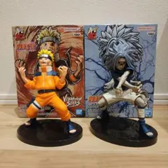 ナルト　フィギュア　ナルト　サスケ　九喇嘛　ガマブン太　まとめ売り　5体セット NARUTO 疾風伝 九喇嘛 ガマ吉 サスケ フィギュアセット【新品3体