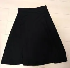 【ローリーズファーム】黒 フレアスカート Mサイズ