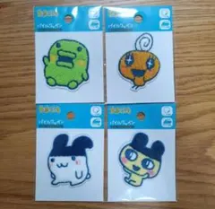 たまごっち　パイルワッペン　ワッペン　めめっち　みみっち　くちぱっち　まめっち