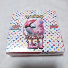 ✨❣️【3日間限定】✨ポケモンカード✨151シュリンク付き未開封BOX❣️✨ ポケモンカードゲーム ポケモンカード151 BOX シュリンク付き 未