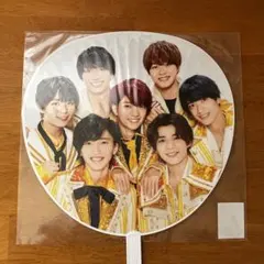 なにわ男子 集合 ジャンボうちわ