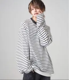 ADRER エクストラクオリティワイドスリーブロンTのサムネイル