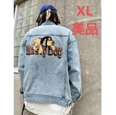 NASTY DOG 刺繍 デニムジャケット XL NASTY DOG 刺繍 デニムジャケット XL Nasty Dog ナスティードック