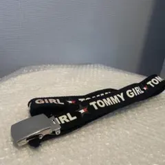 TOMMY GIRL ロゴ入り ブラックベルトのサムネイル