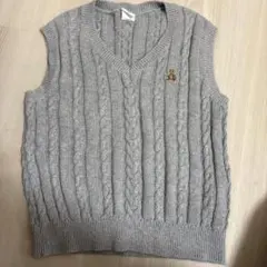 babygap ニットベスト　4years グレー