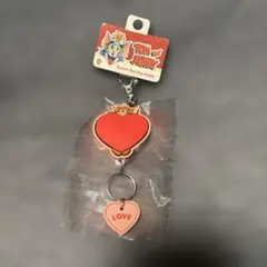 トムとジェリー　リール付きキーホルダー