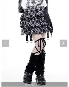 garter belt frill original print skirt - メルカリ