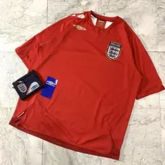 【おまけ付き】 umbro イングランド代表 ユニフォーム 財布 ヴィンテージのサムネイル