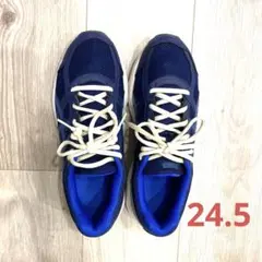 ASICS スニーカー ネイビー ブルー24.5cmのサムネイル
