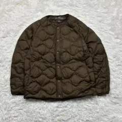 人気完売　ユニクロ　ホワイトマウンテニアリング　ウルトラライトダウン　ブラウン