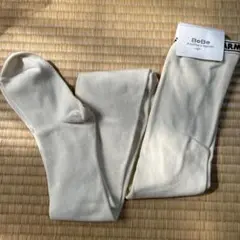 BeBe キッズタイツ Lサイズ アイボリー