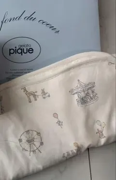 gelato pique 遊園地柄 ブランケット