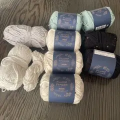 綿100 極太コットン毛糸