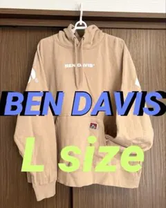 BEN DAVIS ベージュ フード付きパーカー 美品