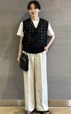 フリンジニットベスト　現行品⭐︎