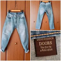 URBANRESEARCH DOORS VINTAGE テーパードデニムパンツのサムネイル