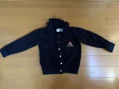 H&M ネイビー くまのパディントンカーディガン 12-18Mサイズ92