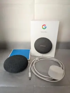 Google Nest Mini 第2世代 チャコール 付属品完備のサムネイル