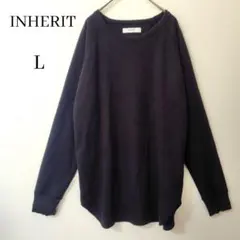 INHERIT メンズ L ユニセックス可 長袖カットソー サーマル風トップス
