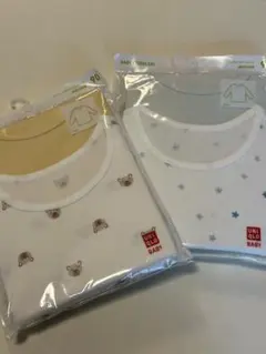 【新品未使用】ユニクロ 90 コットンフライスインナーT(長袖)2枚組×2点