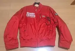 YELLOWCORN バイクウインタージャケット レッド　LL