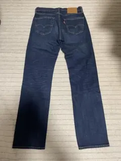 LEVI'S PREMIUM ダークブルー ストレートデニム