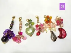 25、天然石オリジナルチャーム.ꕤ*.゜