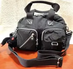KIPLING ショルダーバッグ ブラック