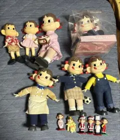 ゴ*ド様 ペコちゃん 人形 6体セット おまけ付き
