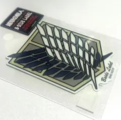 進撃の巨人 B-SIDE LABEL 自由の翼 調査兵団 ステッカー