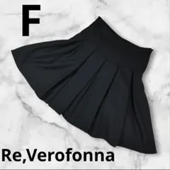 『Re,Verofonna』レディース プリーツスカート F ブラックのサムネイル