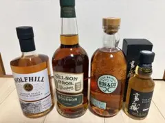 サントリー知多 / サントリー碧 / ラフロイグセレクト / ボウモア12年 サントリー知多 / サントリー碧 / ラフロイグセレクト / ボウモア12年